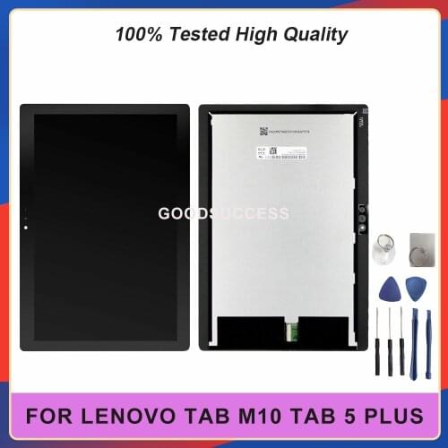 10.1'' For Lenovo Tab M10 Tab 5 Plus TB-X605L TB-X605F TB-X605M TB-X605 LCD Display Touch Screen Glass Panel Assembly with tools