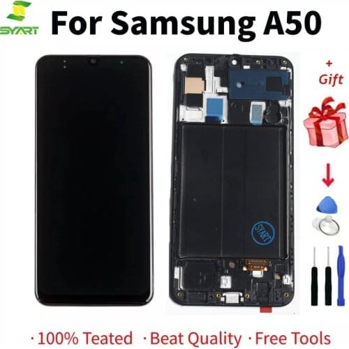For Samsung galaxy A50 A50s A505F/DS A505F A505FD A505A LCD Display Touch Screen Digitizer Assembly For Samsung A 50 lcd