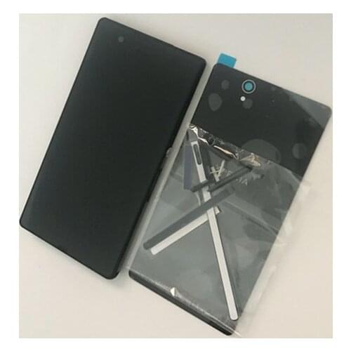 Display For SONY Xperia Z LCD Touch Screen Digitizer With Frame plug back cover For SONY Xperia Z LCD L36H C6603 C6602