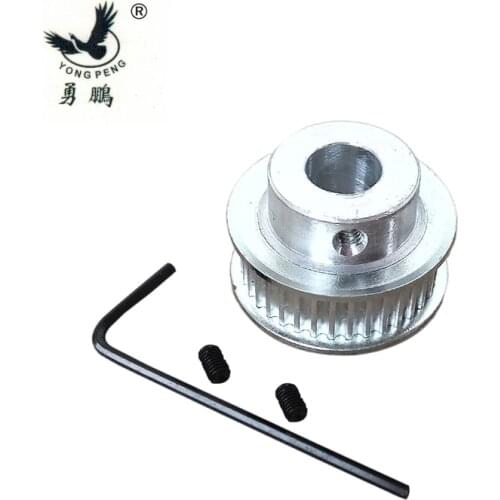 High quality 1pc 36 teeth Bore 5mm GT2 Timing Pulley timing belt pulley fit width 6mm of 2GT timing Belt 3D printer cnc machine