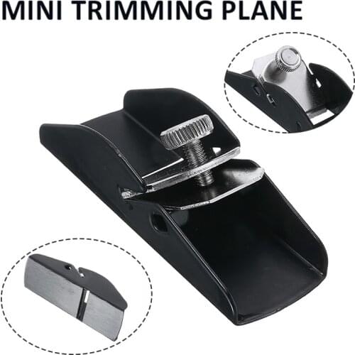 1Pcs New Woodworking Mini Wood Trimming Plane Hand Planer Carpenter Tool Cutting Edge For Surface Treatment Of Small Workpiece