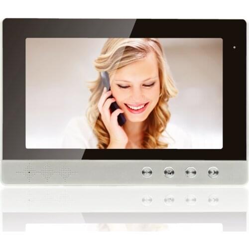 10 Inch Unlock Door LCD Display For Wired Intercom Video Door Phone Without Camera