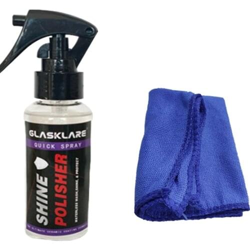110ml Auto Polishing Anti-scratch Spray Type Crystal Plating Liquid Ceramic Coating 9H Car Lacquer Paint Care Car Polish Coating