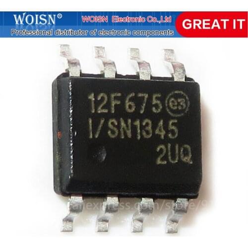 5PCS PIC12F675-I/SN PIC12F675 SOP-8 SOP 12F675-I/S new original In Stock