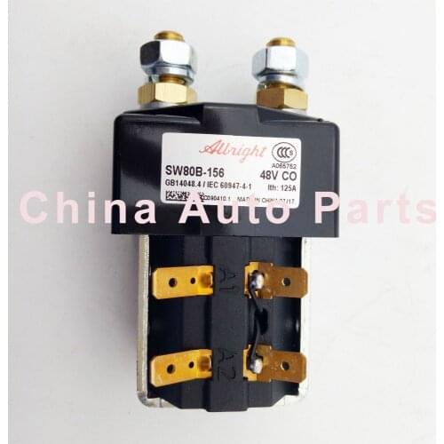 GENUINE ALBRIGHT SW80B-156 B4SW11/12 48V DC CONTACTOR FOR CURTIS Forklifts Parts