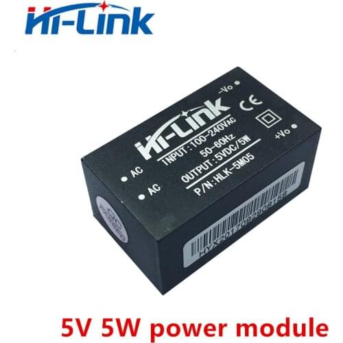 Free shipping 5pcs/lot ac dc isolation converter 5V voltage 5W power module