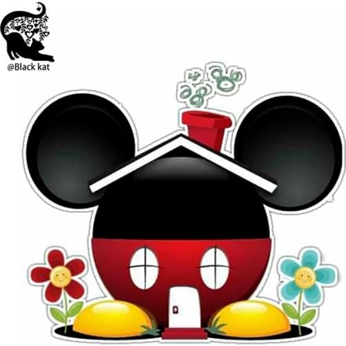 Big Ear Mouse House Cutting Dies Flower Home Metal DIY Scrapbooking Stencil Gift Card Craft