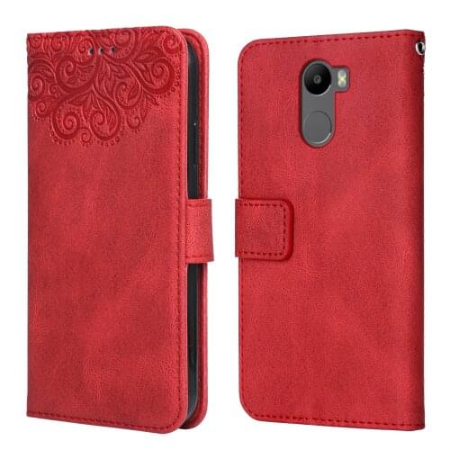 For on Xiaomi Redmi 4 Flower Embossing Case Coque for Redmi 4 Wallet Flip Leather Case for Xiaomi 4 Redmi4 Phone Bag