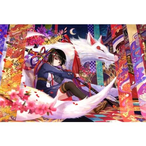 A The wooden puzzle 1000 pieces ersion paper jigsaw puzzle adult childrens educational toys