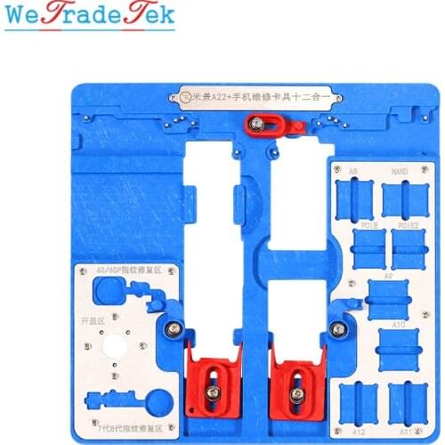 PCB Holder Fixture Mijing A22+ Circuit Board Jig for Phone 5S/6/6P/6S/6SP/7/7P/8/8P/X/XS/XS MAX/XR Motherboard Fixture Repair