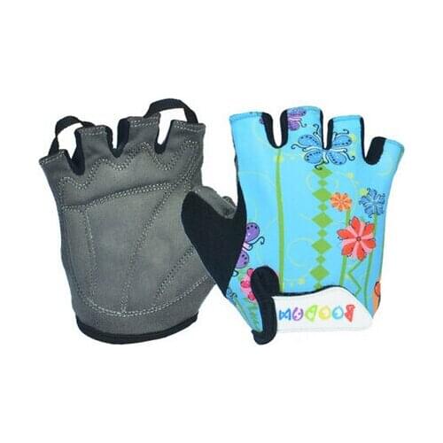 Children riding gloves half finger breathable summer outdoor sports men and women baby bicycle bike gloves