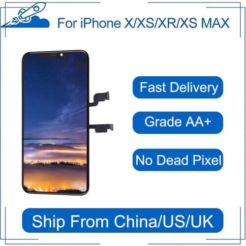 Elekworld Grade A+ TFT OLED OEM For iPhone Screen X XS XR XS Max LCD Display 3D Touch With Digitizer Replacement Assembly Parts