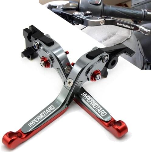 For DUCATI HYPERMOTARD 821 2013-2015 2014 Motorcycle Accessories Levers Motorbike Brake Clutch Lever Adjustable Extendable