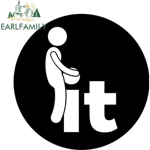 EARLFAMILY 13cm x 13cm Personality Car Stickers and Decals Move it Graphics Windows Trunk Bumper Vinyl ATV VAN Car Wrap