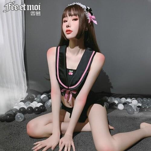 FM Sexy Lingerie cosplay cute sexy uniform temptation suit show