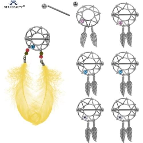 Boho Nipple Shield Piercing Rings Body Jewelry For Women Girls Newest Piercing Nipple Women Fashion Body Piercing Gem