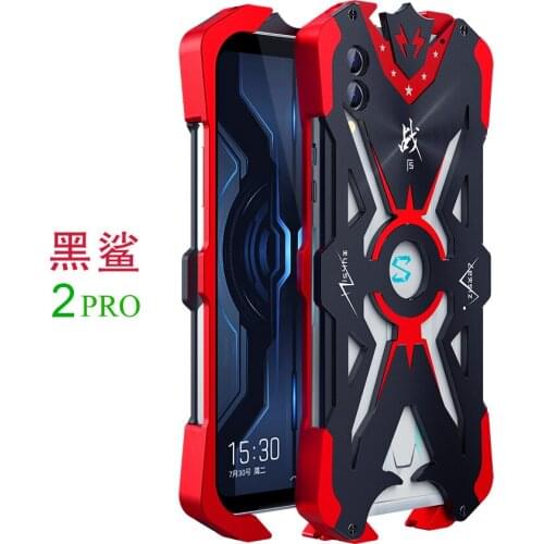 For Xiaomi Black Shark 2 Case Zimon Metal Phone Cover For Xiaomi Black Shark 2 Pro Back Cover Case