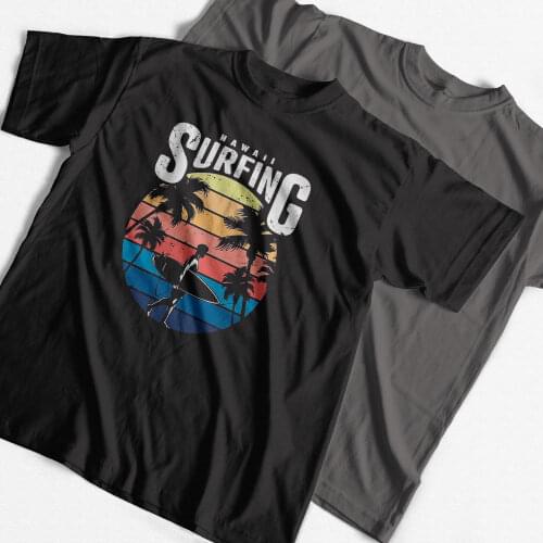 COOLMIND 100% cotton surfing print men T shirt casual loose big size cool men T shirt summer short sleeve surf tee shirts tops