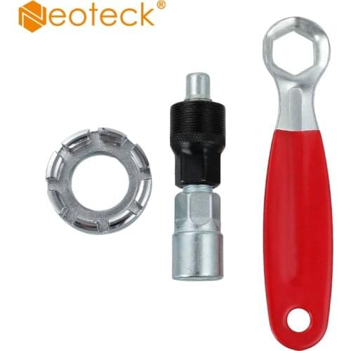 Neoteck Bicycle tool Repair Tool Cycling Mountain Bike Crank Wheel Puller Pedal Remover Multifunction tools