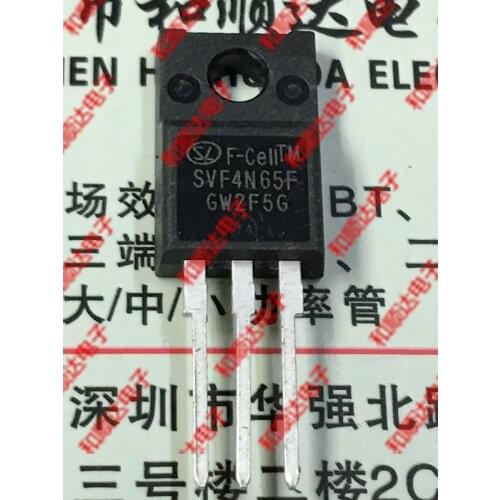 Original New 5pcs / SVF4N65F TO-220F 650V 4A TO220F