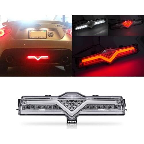 Fits For Subaru BRZ 2013- For Toyota GT86 2013- Scion FR-S 2013- 3-in-1 Led Brake, Rear Fog, Backup/Reverse Light Kit