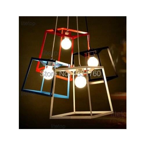 Iacoli & McAllister FRAME Pendant lamp suspension lamp concept pendant metal lighting fixture kitchen dinning room living room