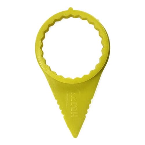 Loose Wheel Nut Indicator PE Material SW32Y For 32mm Nut 10pcs