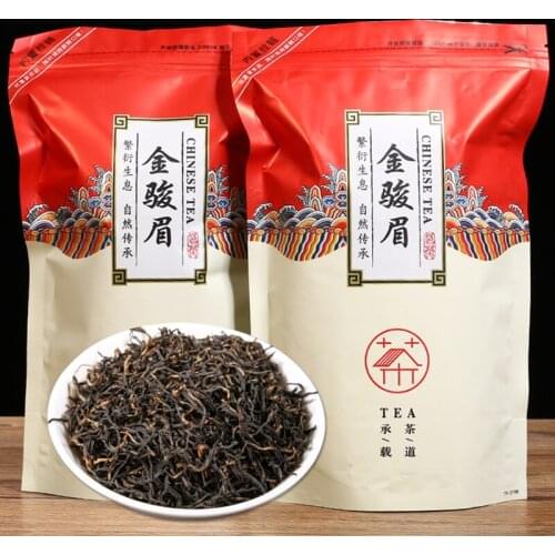2020 Chinese Tea Black Jin Jun Mei Teas Cha Golden Monkey Wuyi Mountain Red Tea 250g
