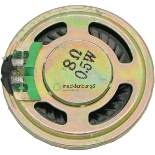 5 pieces. 0.5 W small tube 36 mm diameter loudspeaker speaker