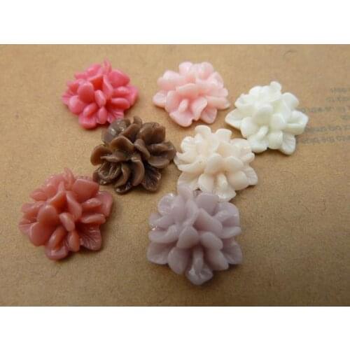 Wholesale diy accessory Vintage handmade diy material clsrified resin flower d543 , c5433 14mm 30 12 free shipping