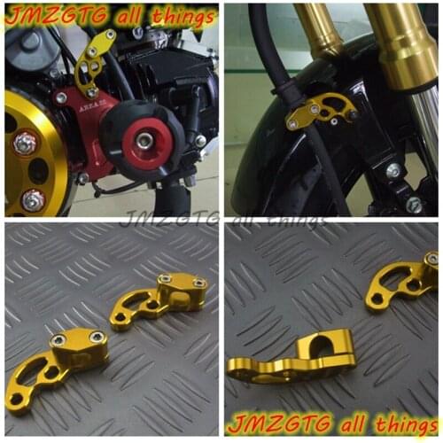 CNC Aluminum Clutch Cable Mount For HONDA GROM MSX125 MSX125SF