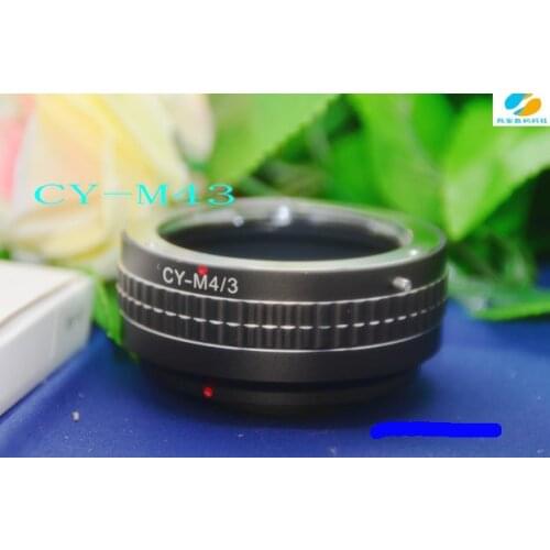 For Contax Yashica FOR CY-M4/3 Ring Adapter for Lens To Micro 4/3 For Panasonic G1 GH1 GF1 G2 for Olympus E-P1 E-P2
