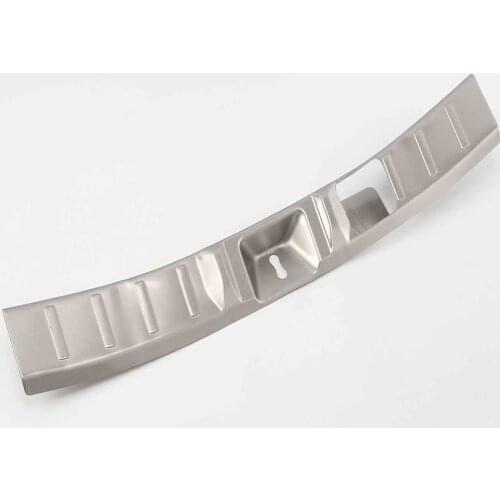 For Mitsubishi Outlander 2016 2017 2018 2019 Stainless Steel Interior Inner Rear Bumper Cover Trim Rear Trunk Bumper Protector