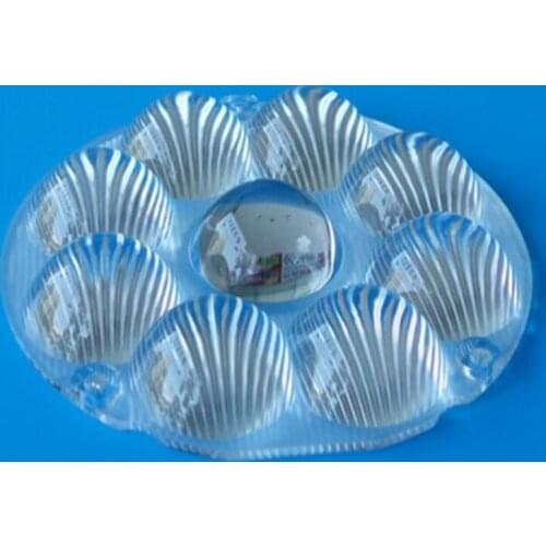 JYWB-106 High quality Led Optical Lens, Headlight lens, Size: 106X16.2mm, 25-60 Degree, Stripe Surface, PMMA materials