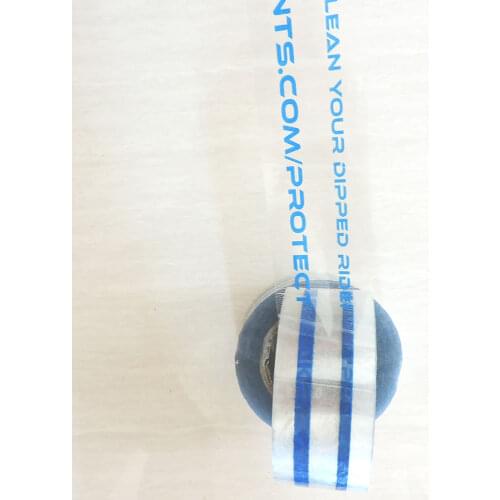 50mmx100M custom printed logo gift adhesive clear sealing tape