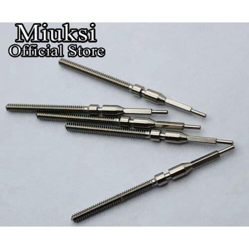 Miuksi stainless steel crown kit Miyota 8200 8205 8215 821A movement winding stem