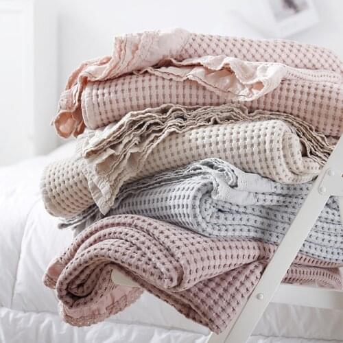 Mi Fa La Cotton Throws On The Sofa