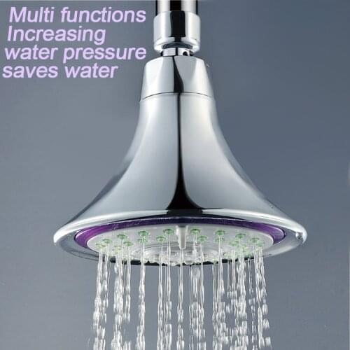 WASOURLF Air Intake Boost Water Saving Shower Head Boosting 5 Functions Pressurized Rainfall Ceiling Shower SPA Hotel Wholesale