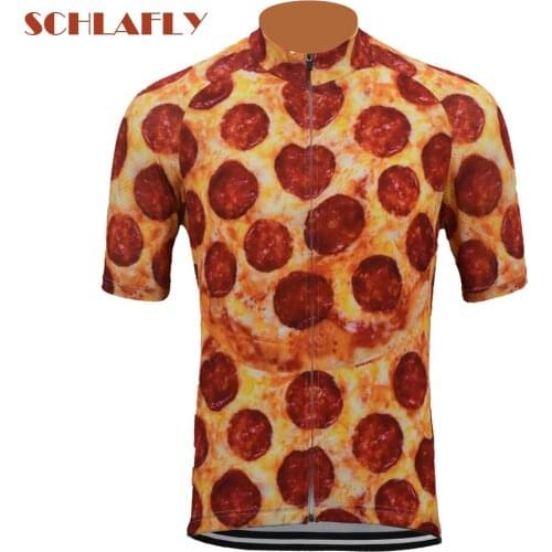 Orange and yellow cycling jersey short sleeve summer bike wear jersey road jersey clothing bicycle clothes schlafly
