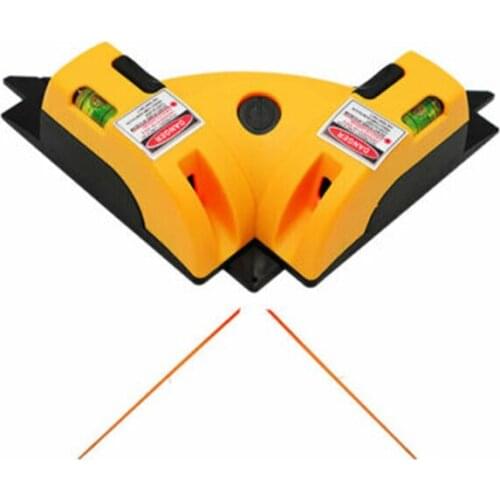 Right Angle 90 Degree Square Laser Level Level Tool Laser Measurement Tool High Quality Vertical Horizontal Line Projection
