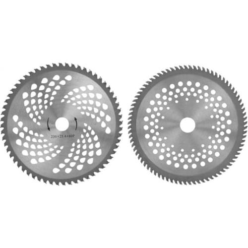 Professional Steel Tooth Saw Blade Cutting Disc Wheel Grass Trimmer Cutter Garden Tools Accessories