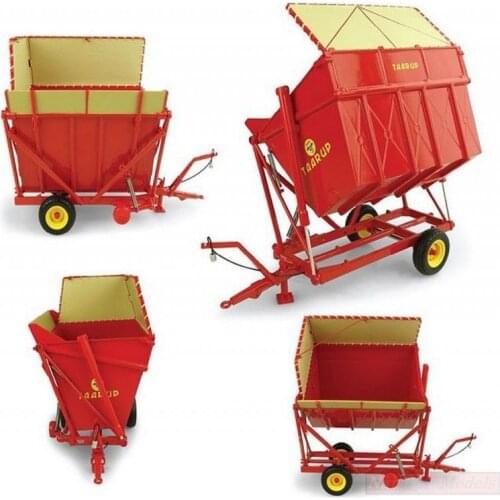 UH 4964 1:32 TAARUP TIPVOGN T3 Agricultural tractors alloy model Car Diecast Metal Toys Birthday Gift For Kids Boy