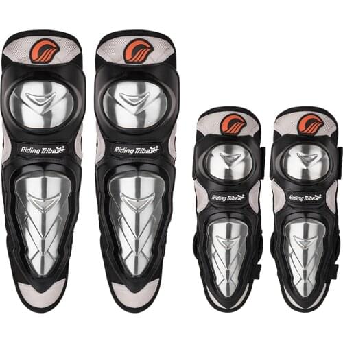 Alloy Anti-Shock Protection Motorcycle Knee Elbow Protective Protection Racing Guards Gear Pads