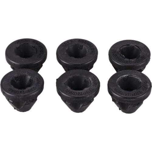 6Pcs Car Engine Cover Grommet 03G103184 03G103184C 3G103184 Engine Detection Seat for Skoda