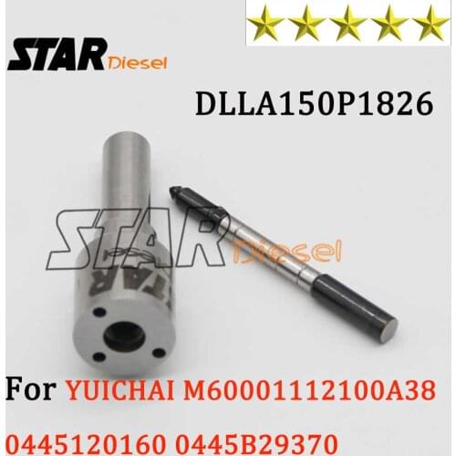 Common Rail Injector Nozzle DLLA150P1826 (0433172114)DLLA 150P 1826 (0433 172 114) DLLA 150 P1826 for 0445120160 0445B29370