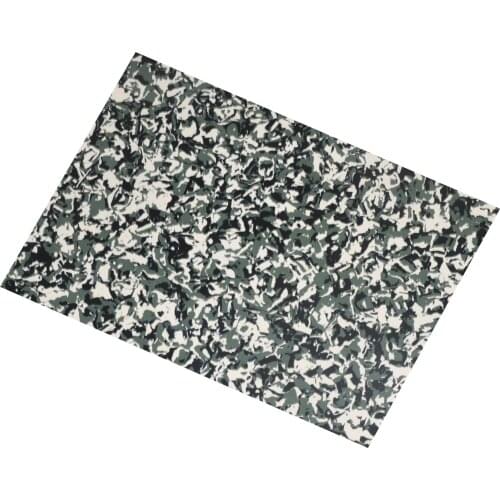 A4 Size 0.71mm Camouflage Celluloid Sheet Film 210x297mm for Pickguard Custom Inlays Guitar Pick Guitar Builder