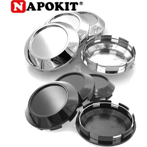 4pcs Blank 77mm 72mm Fit 50mm Logo Emblem Sticker Car Wheel Center Cap Rim Hub Caps Cover For Alloy Wheels
