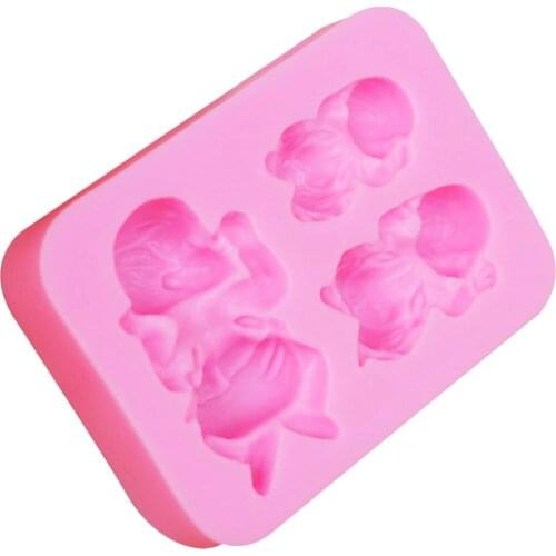 M081 Sleeping Baby 1pcs UV Resin Silicone Mold for Crystal Epoxy Pendant Trinkets,Pendants,Necklaces,Gem Decorate Art Making