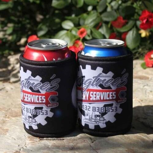 200pcs Stubby Holder Customized With Customer Design Print Neoprene Beer Cooler Can Cooler Bag For Wine Foods And Beer Bottle