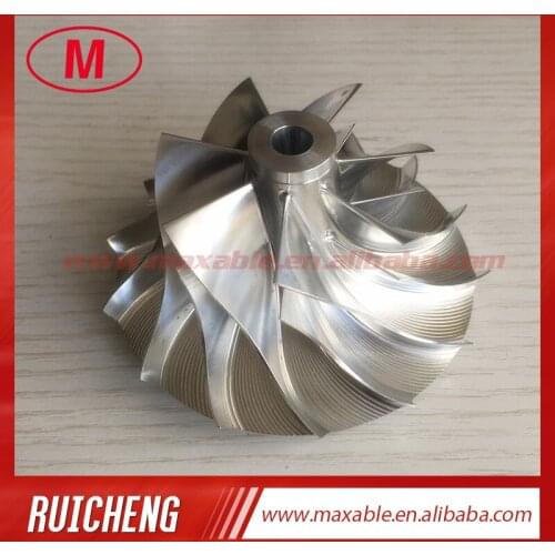 S300 174424 57.12/84.62mm 7+7 blades turbo billet/milling/aluminum compressor wheel